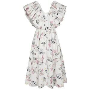 ❤️Emilia Wickstead Floral Long Dress❤️